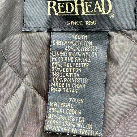 RedHead Jackets & Coats Redhead Jacket Youth Xl Camouflage Hooded